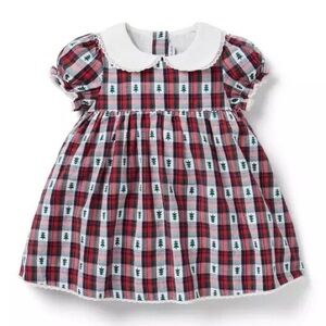 NWT Janie and Jack The Holiday Tartan Baby Dress 18-24 months